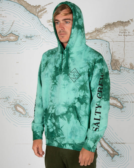Tippet Tie Dye Fleece - Sea Foam