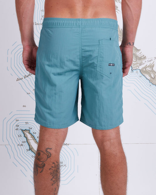 QUIVER ELASTIC BOARDSHORT - Teal - Salty Crew Australia